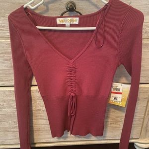 Macys Long-Sleeve Top